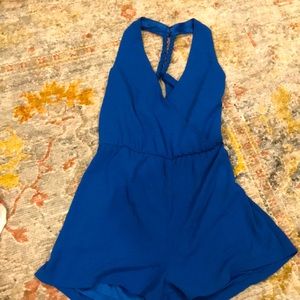Blue romper